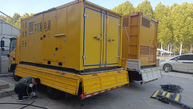 陵水柴油发电机组和UPS电源配合使用时的注意事项